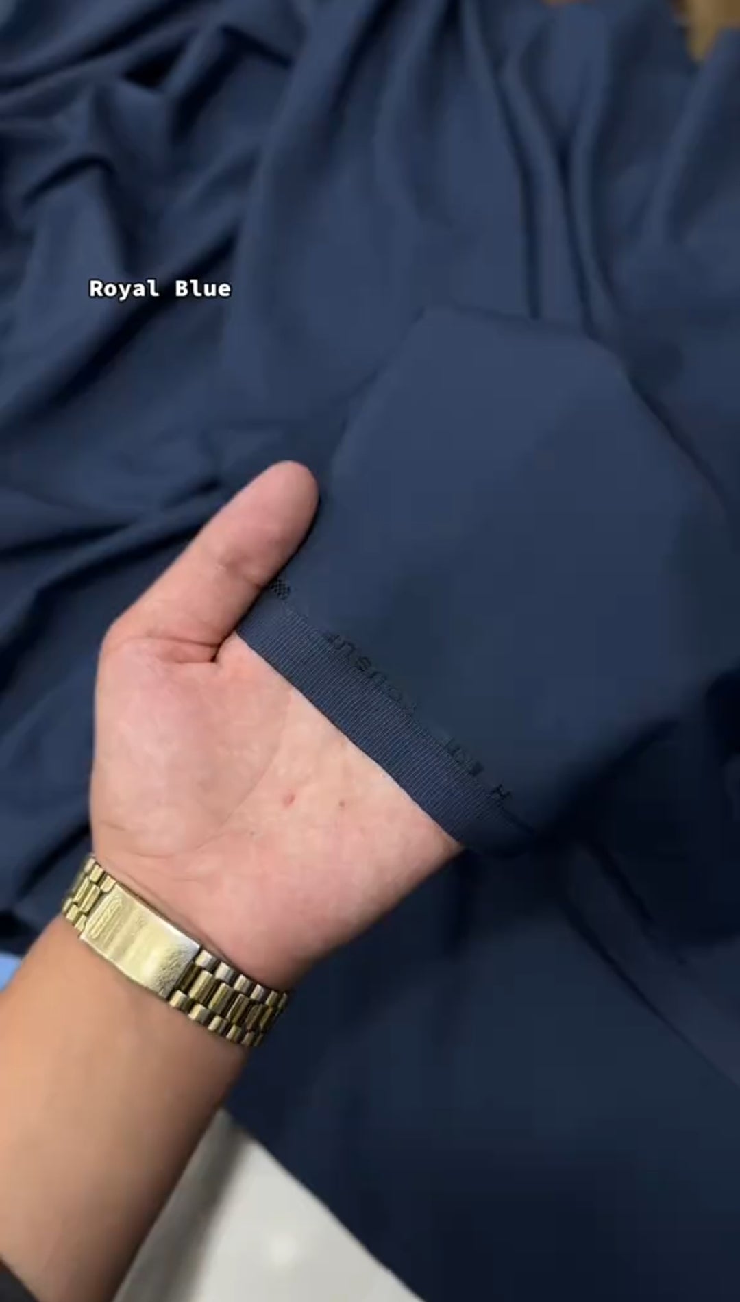 J. Junaid Jamshed Dark Royal Blue