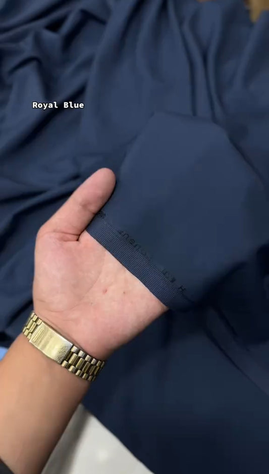 J. Junaid Jamshed Dark Royal Blue