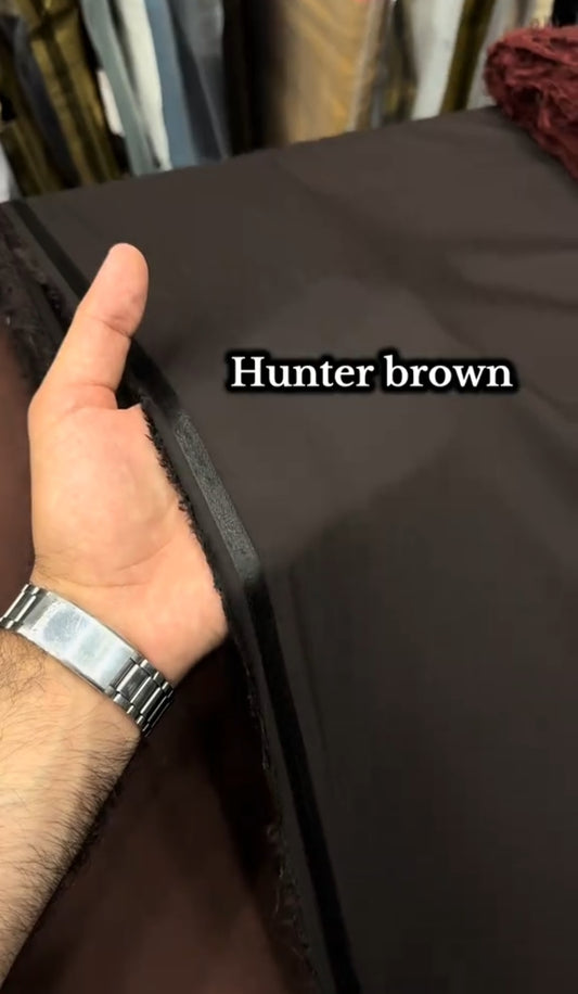 J. Junaid Jamshed Dark Brown